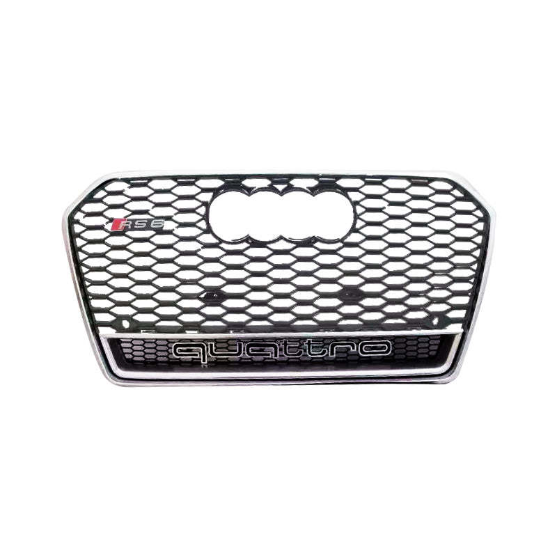 2016-2018 Audi RS6 Honeycomb Grille With Lower Mesh Quattro For Audi A6 S6 C7.5