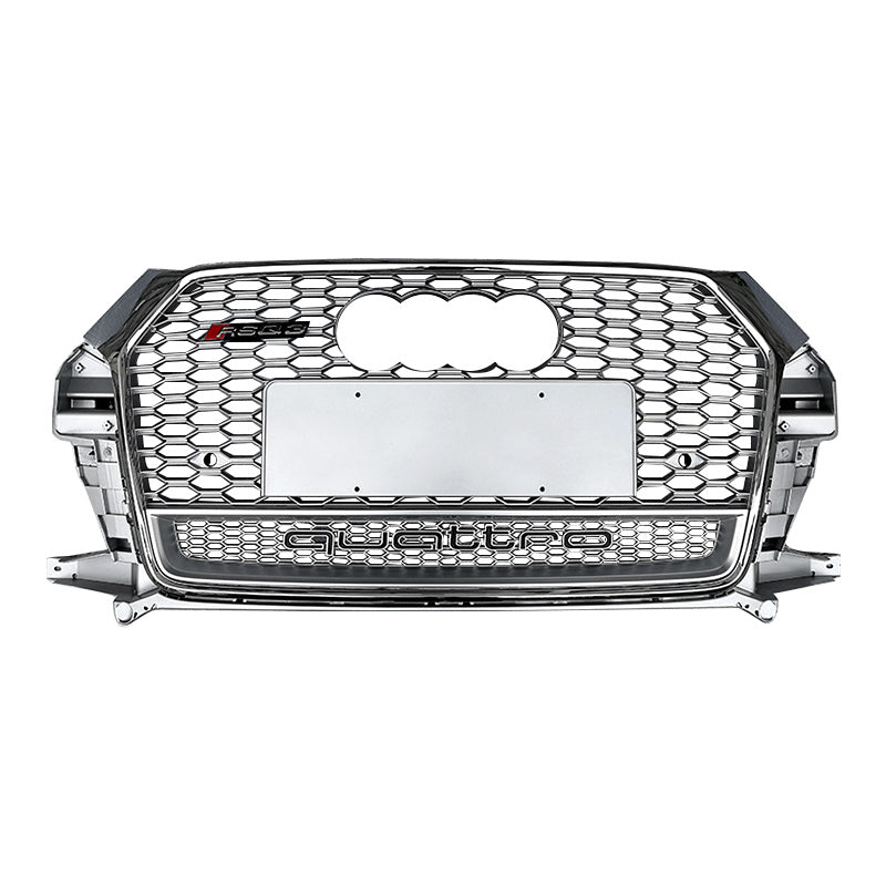 2016-2019 Audi RSQ3 Honeycomb Grille With Lower Mesh For Audi Q3 SQ3 8U.5