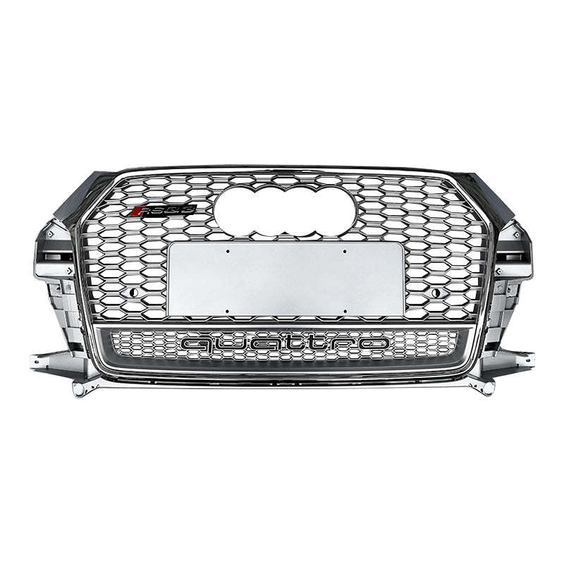 2016-2019 Audi RSQ3 Honeycomb Grille With Lower Mesh For Audi Q3 SQ3 8U.5