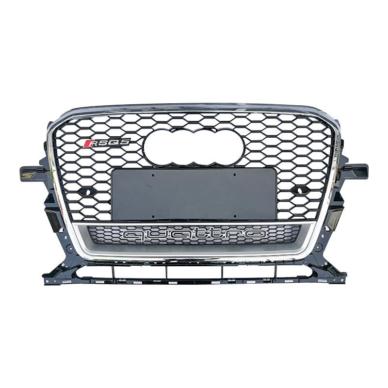 2013-2018 Audi RSQ5 Honeycomb Grille With Lower Mesh Quattto For Audi Q5 SQ5 8R.5/B8.5