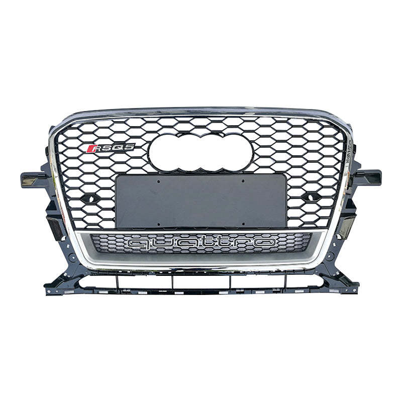 2013-2018 Audi RSQ5 Honeycomb Grille With Lower Mesh Quattto For Audi Q5 SQ5 8R.5/B8.5