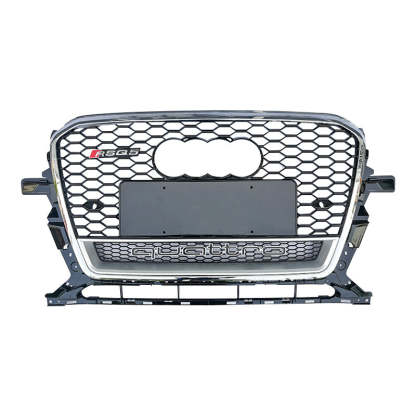 2013-2018 Audi RSQ5 Honeycomb Grille With Lower Mesh Quattto For Audi Q5 SQ5 8R.5/B8.5