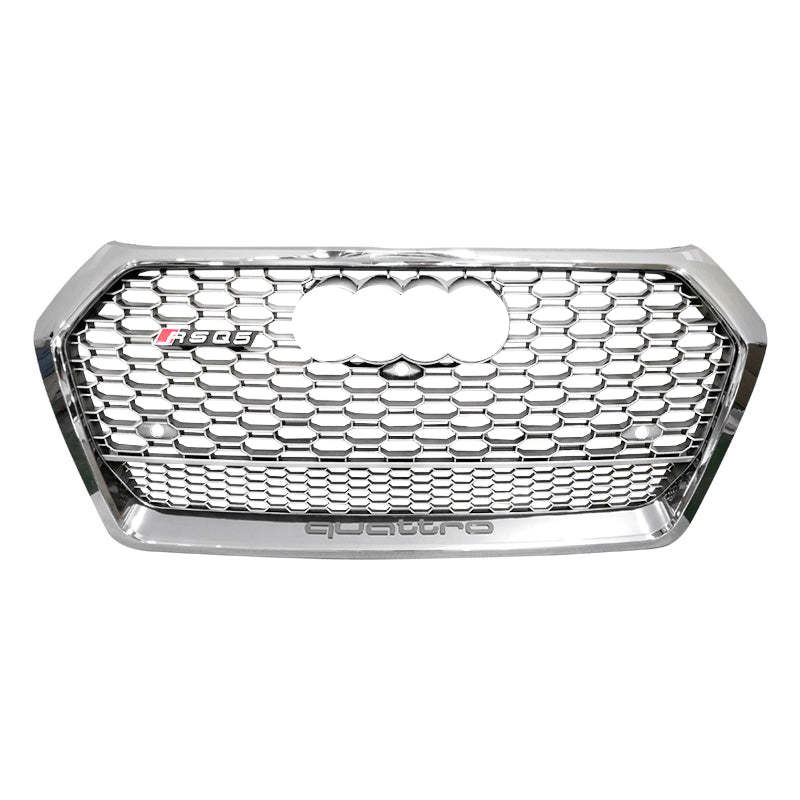 2019-2021 Audi RSQ5 Honeycomb Grille With Lower Mesh Quattto For Audi Q5 SQ5 B9