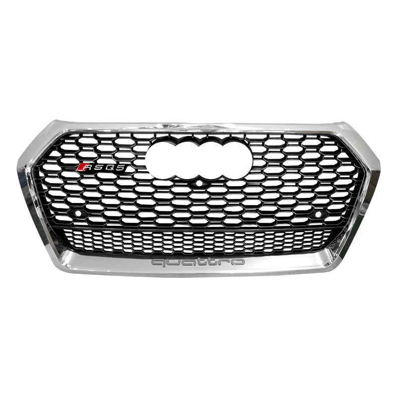 2019-2021 Audi RSQ5 Honeycomb Grille With Lower Mesh Quattto For Audi Q5 SQ5 B9