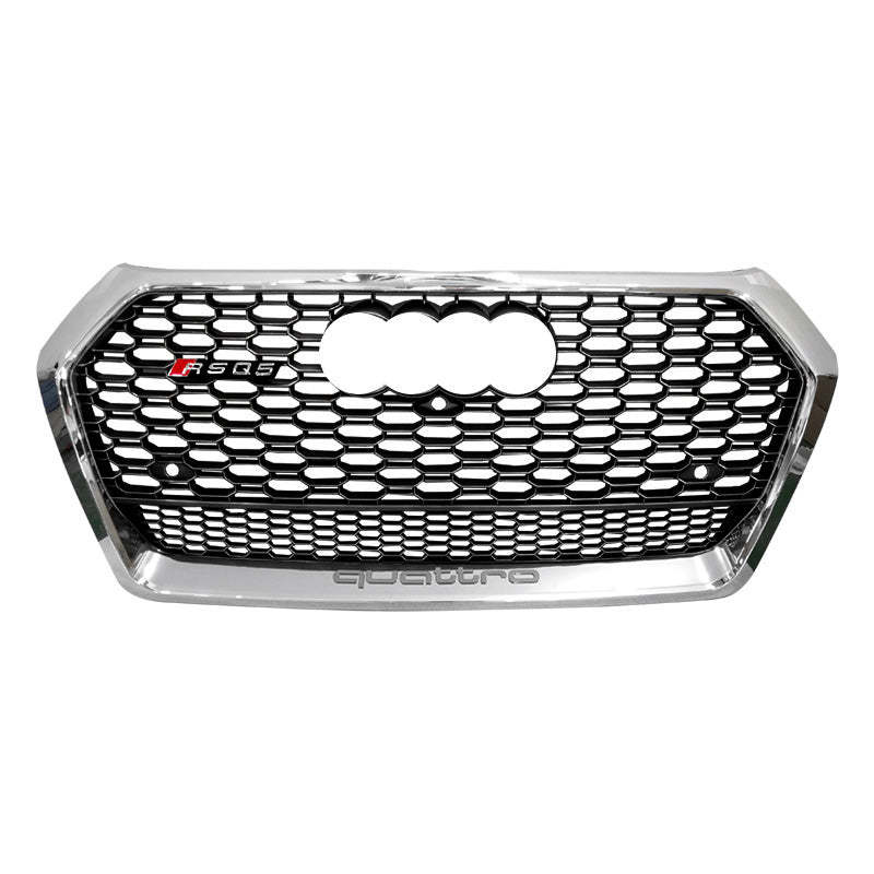 2019-2021 Audi RSQ5 Honeycomb Grille With Lower Mesh Quattto For Audi Q5 SQ5 B9