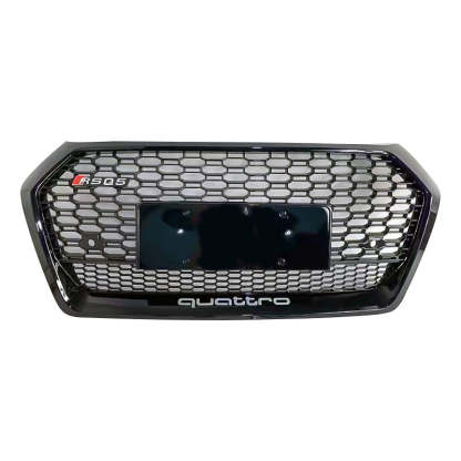 2019-2021 Audi RSQ5 Honeycomb Grille With Lower Mesh Quattto For Audi Q5 SQ5 B9