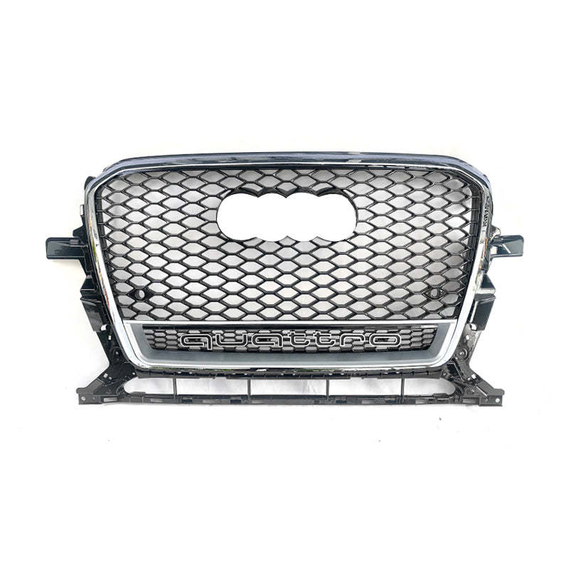 2013-2018 Audi RSQ5 Honeycomb Grille With Lower Mesh Quattto For Audi Q5 SQ5 8R.5/B8.5