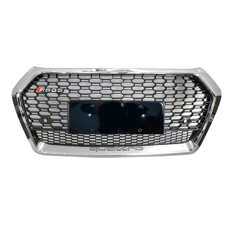 2019-2021 Audi RSQ5 Honeycomb Grille With Lower Mesh Quattto For Audi Q5 SQ5 B9