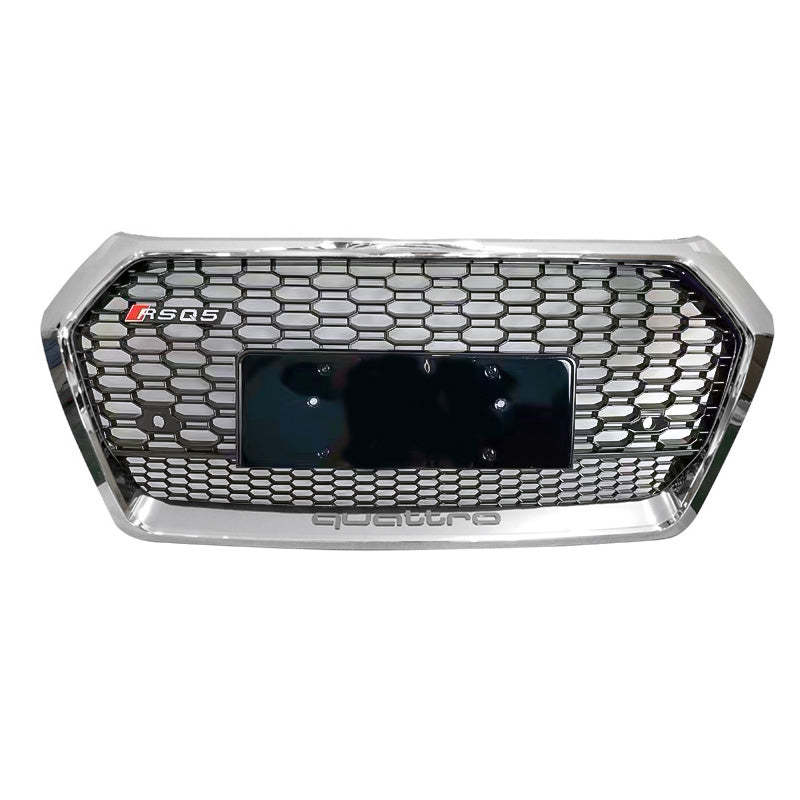 2019-2021 Audi RSQ5 Honeycomb Grille With Lower Mesh Quattto For Audi Q5 SQ5 B9