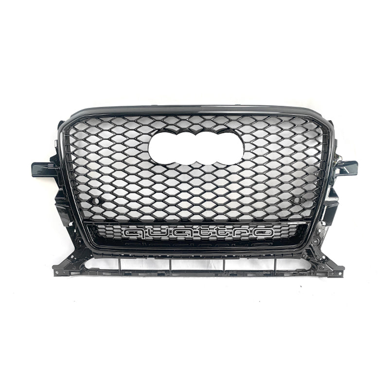 2013-2018 Audi RSQ5 Honeycomb Grille With Lower Mesh Quattto For Audi Q5 SQ5 8R.5/B8.5