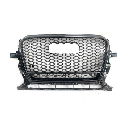 2013-2018 Audi RSQ5 Honeycomb Grille With Lower Mesh Quattto For Audi Q5 SQ5 8R.5/B8.5