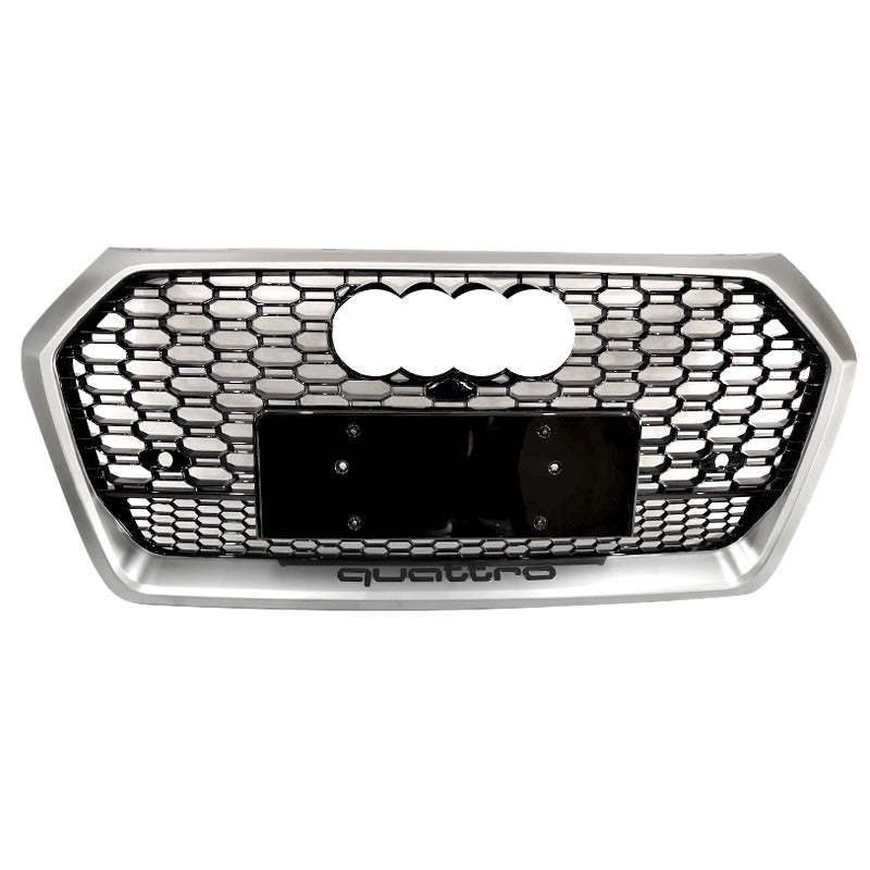 2019-2021 Audi RSQ5 Honeycomb Grille With Lower Mesh Quattto For Audi Q5 SQ5 B9