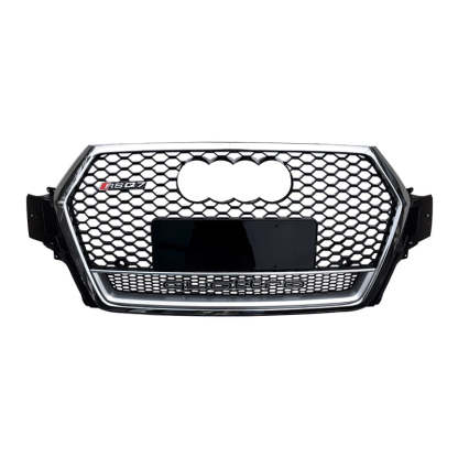 2016-2019 Audi RSQ7 Honeycomb Grille With Lower Mesh For Audi Q7 SQ7 4M