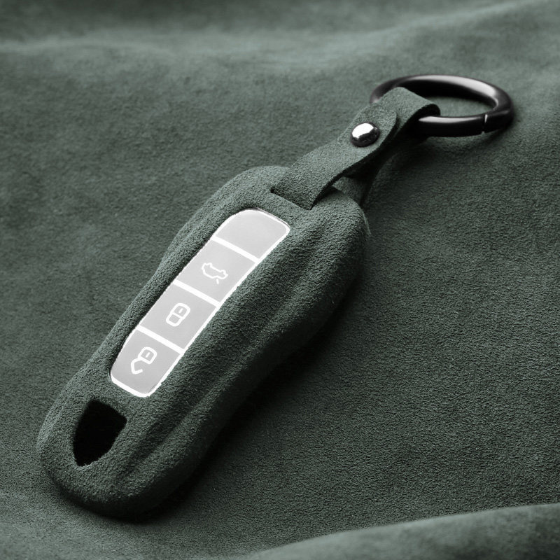 Asign Suede Key Case for Porsche