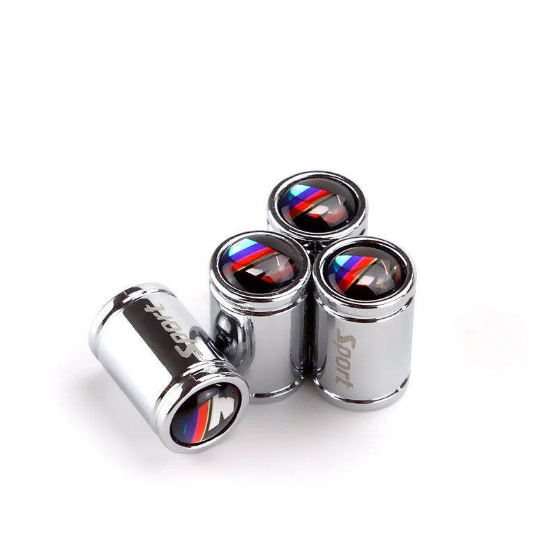 Asign Aluminum Tire Valve Caps for BMW