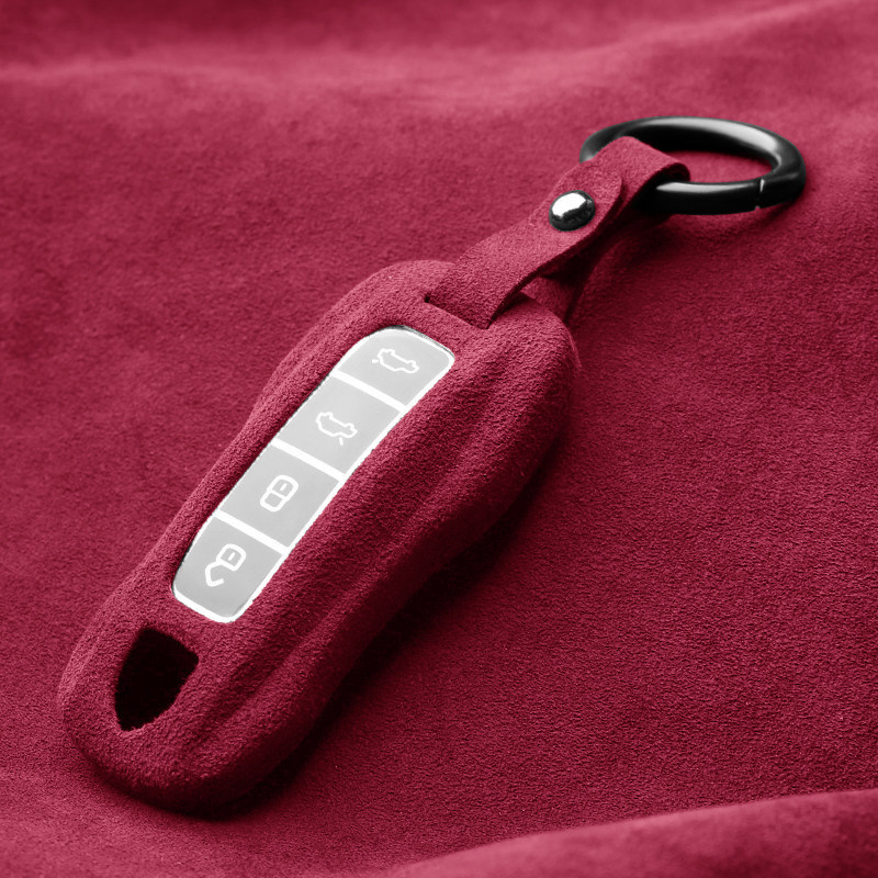 Asign Suede Key Case for Porsche