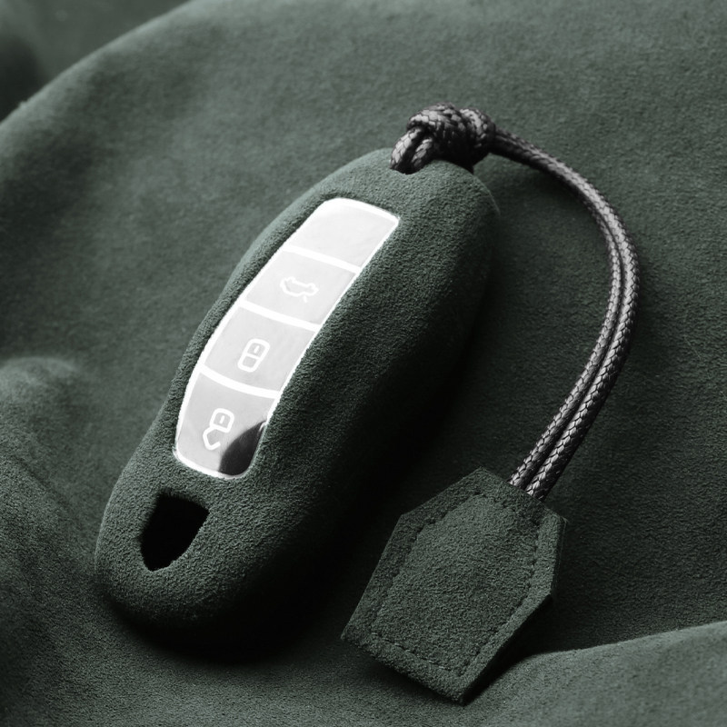 Asign Suede Key Case for Porsche