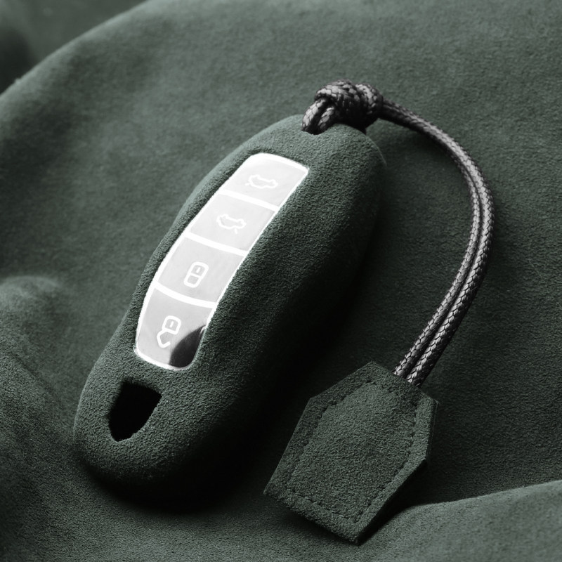 Asign Suede Key Case for Porsche