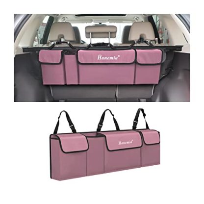 Asign Waterproof Collapsible Car Trunk & Backseat Organizer for SUV, Truck, MPV – 4-Pocket Cargo Storage Bag