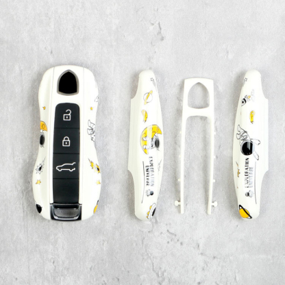 Asign Custom Personalized Key Shell For Porsche