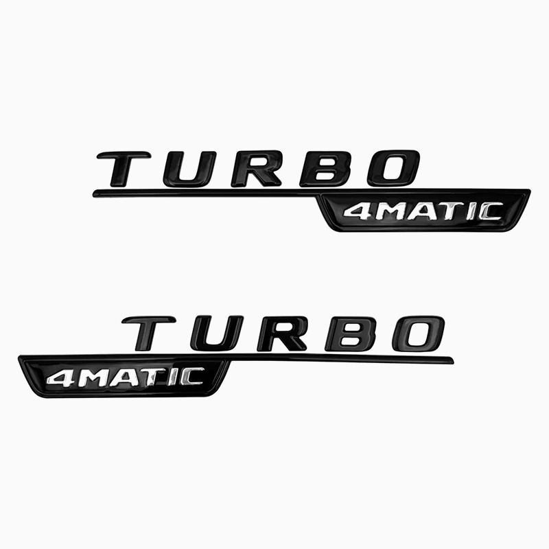 Asign Gloss Fender Side Badge Trim For Mercedes A/B/C/E Class