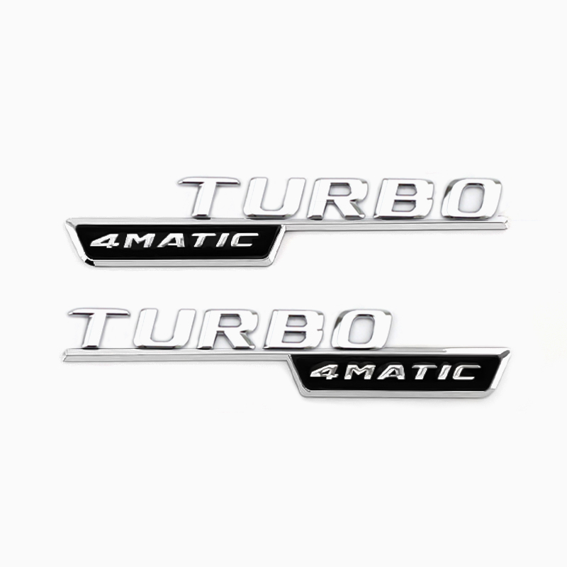 Asign Gloss Fender Side Badge Trim For Mercedes A/B/C/E Class