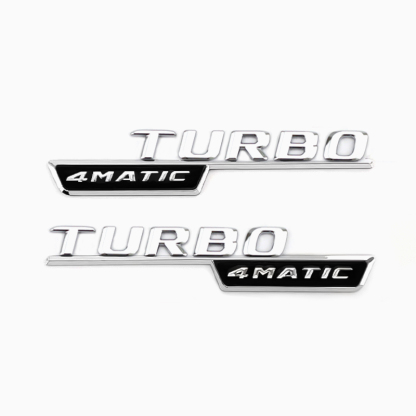 Asign Gloss Fender Side Badge Trim For Mercedes A/B/C/E Class