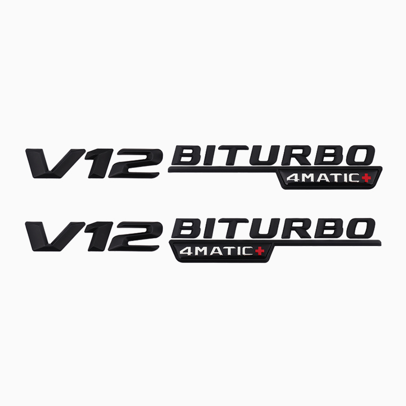 Asign Gloss Fender Side Badge Trim For Mercedes A/B/C/E Class