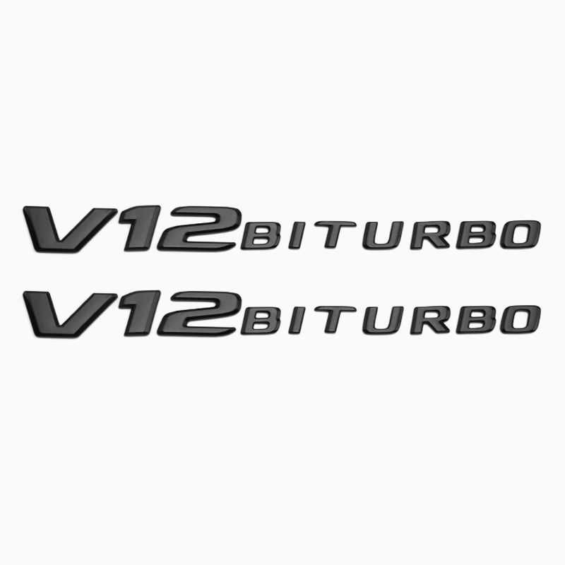 Asign Gloss Fender Side Badge Trim For Mercedes A/B/C/E Class