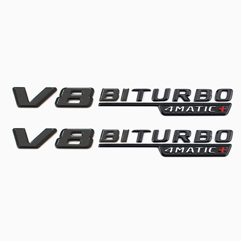 Asign Gloss Fender Side Badge Trim For Mercedes A/B/C/E Class