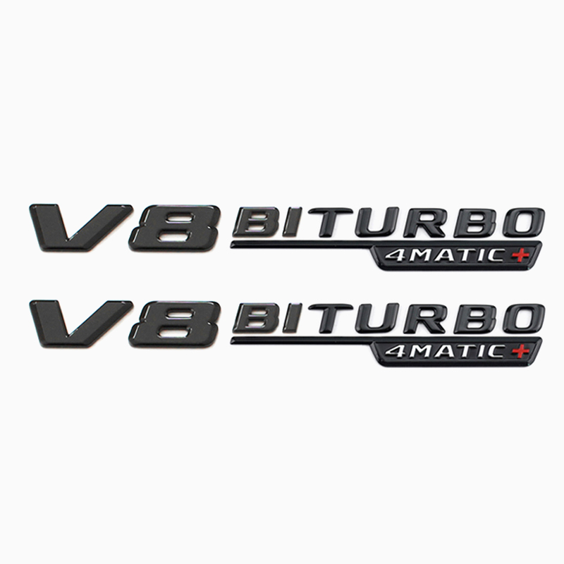 Asign Gloss Fender Side Badge Trim For Mercedes A/B/C/E Class