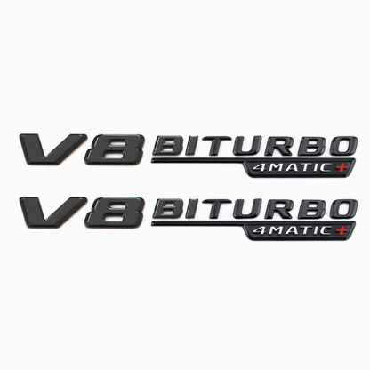 Asign Gloss Fender Side Badge Trim For Mercedes A/B/C/E Class