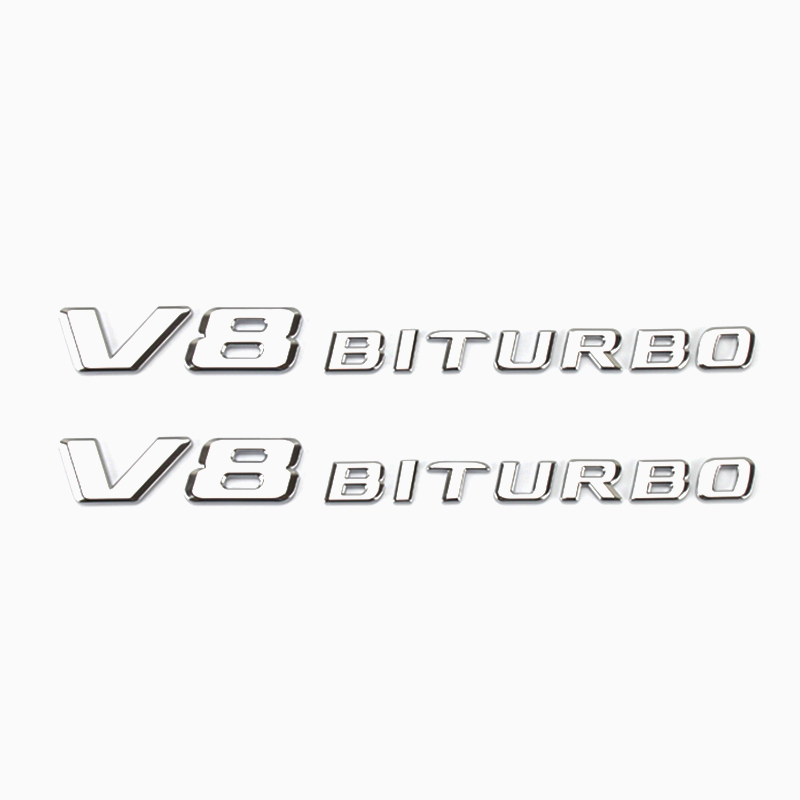 Asign Gloss Fender Side Badge Trim For Mercedes A/B/C/E Class