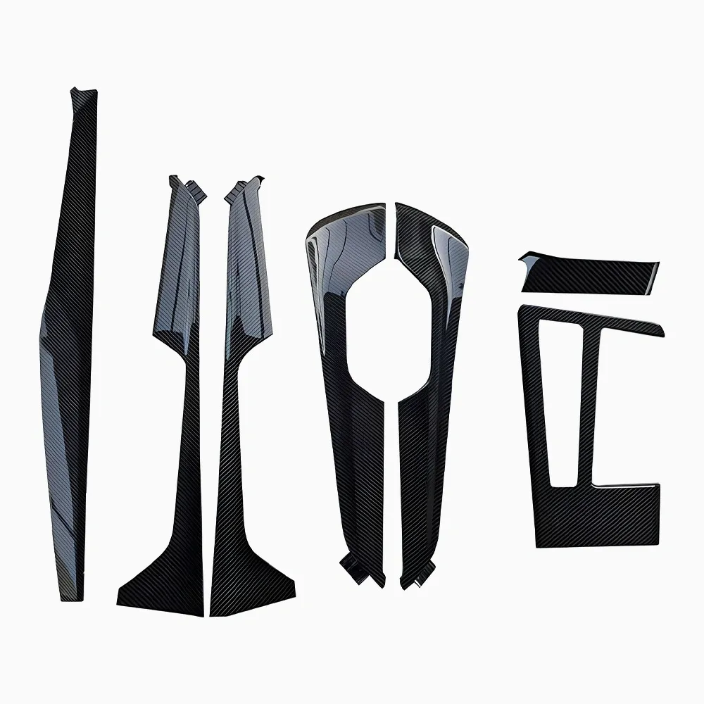 Asign Carbon Fiber Interior Trim Set – 8-Piece Kit, Fits Audi C7/C8 (2012-2023) A6/S6