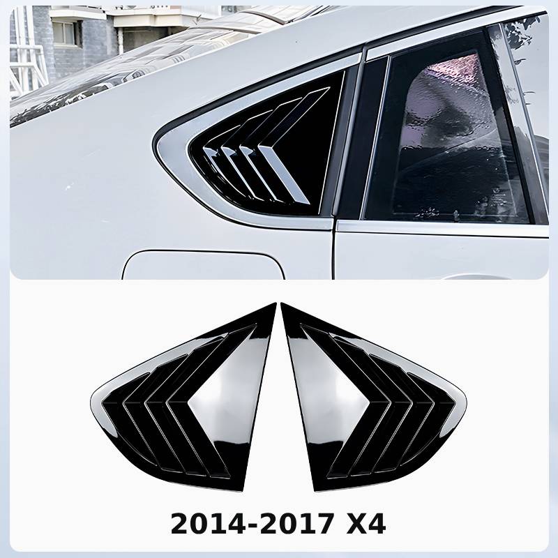 Asign Rear Quarter Window Louver Trim for BMW 1 / 3 / 4 / 5 Series & X Series