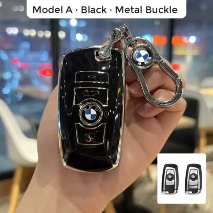 Asign BMW Key Fob Cover TPU Material Black/White