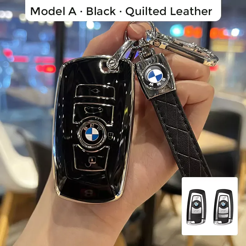 Asign BMW Key Fob Cover TPU Material Black/White