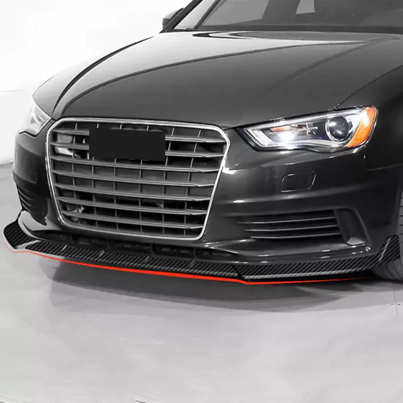 Asign 3-Piece Front Lip Splitter for Audi A3 (2017-2024)