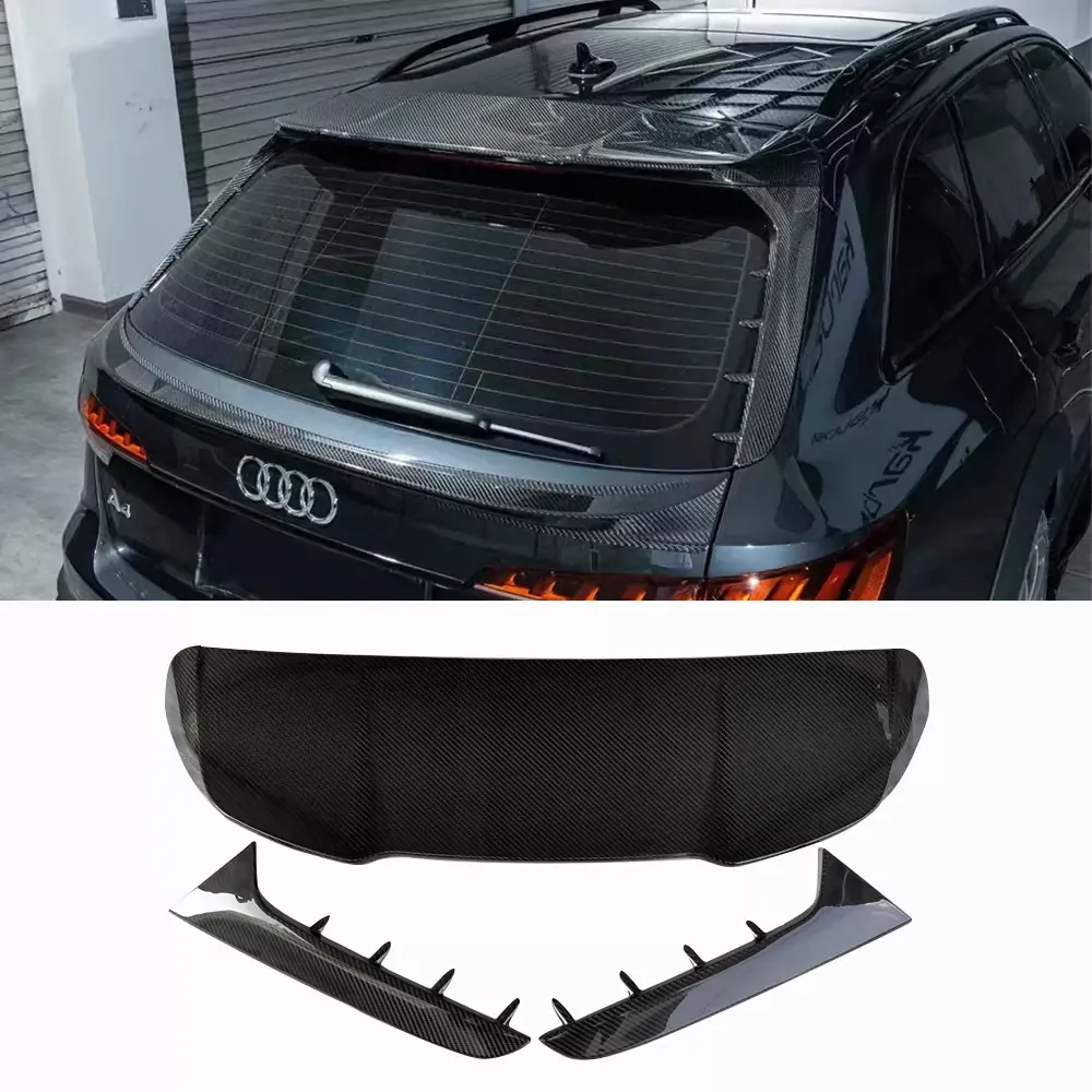 Asign Carbon Pre-preg Carbon Fiber Rear Roof Spoiler Audi A4 Allroad B9 B9.5 2019-ON