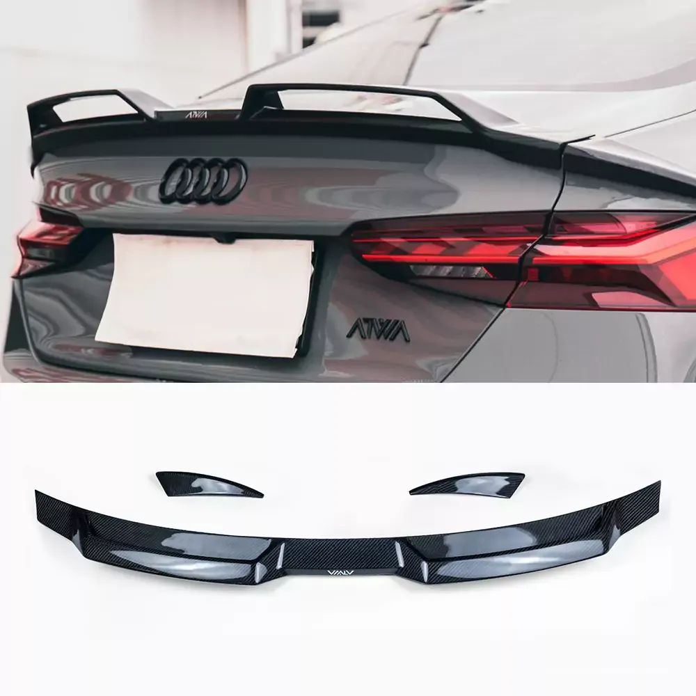 Asign Real Carbon Fiber Rear Spoiler High-Performance Aerodynamic Design For Audi B9-B9.5(2017-2024) A5/S5