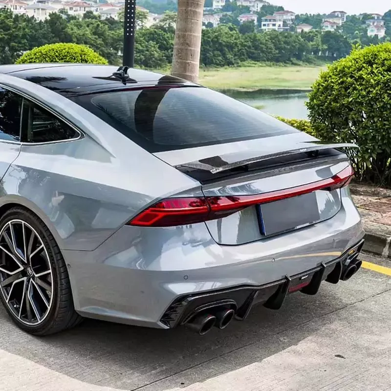 Carbon Fiber Rear Spoiler Ver.1 for Audi S7 A7 2019-ON C8