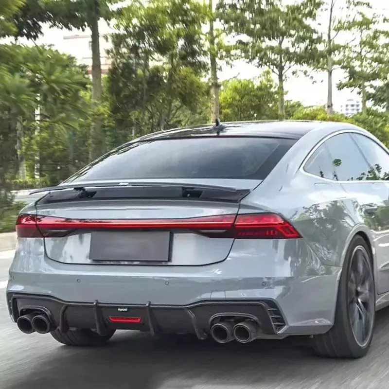 Carbon Fiber Rear Spoiler Ver.1 for Audi S7 A7 2019-ON C8