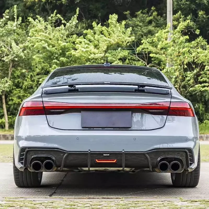 Carbon Fiber Rear Spoiler Ver.1 for Audi S7 A7 2019-ON C8