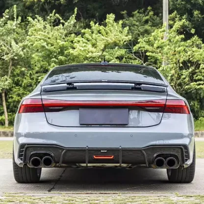 Carbon Fiber Rear Spoiler Ver.1 for Audi S7 A7 2019-ON C8