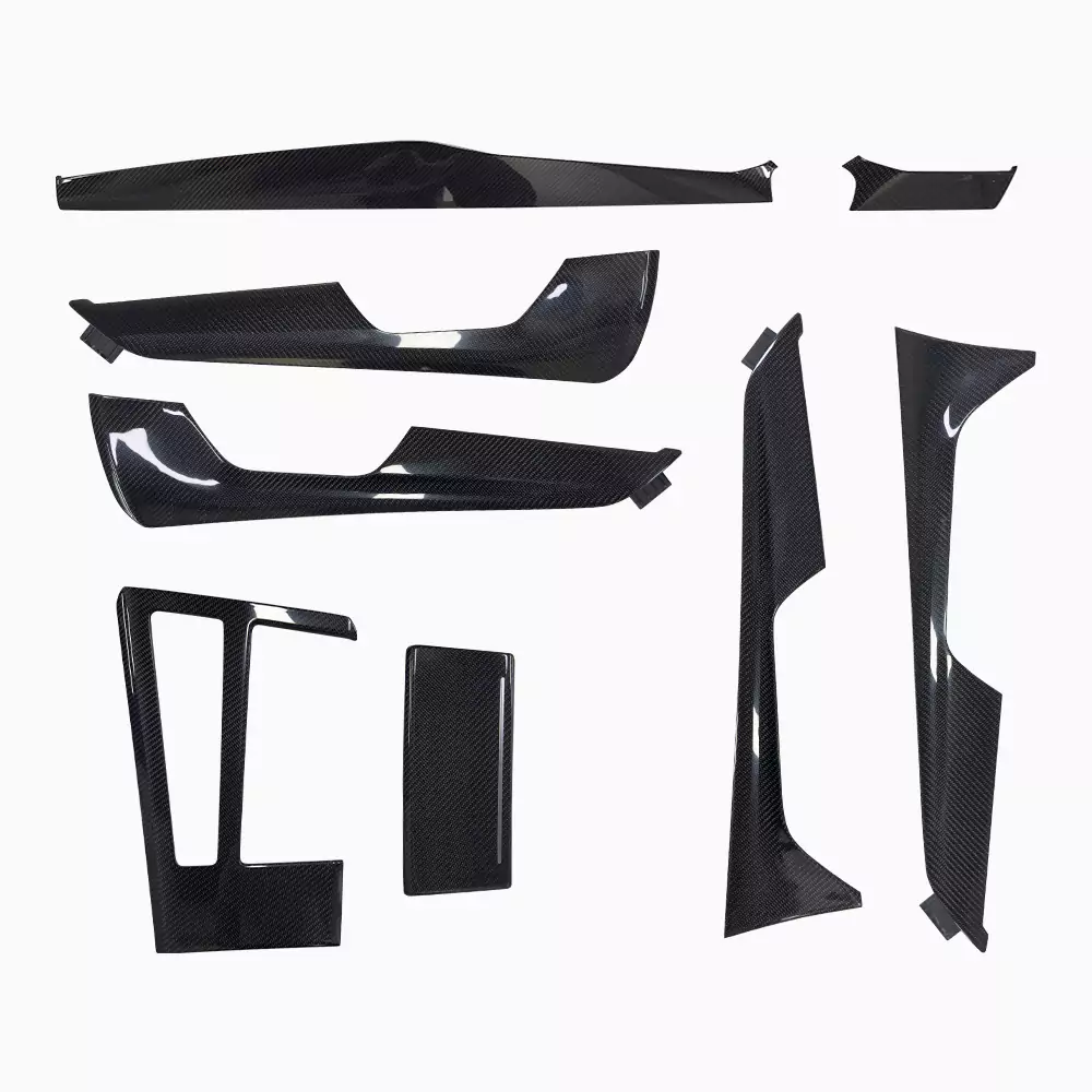 Asign Carbon Fiber Interior Trim Set 8-Piece Kit – for Audi A7/S7