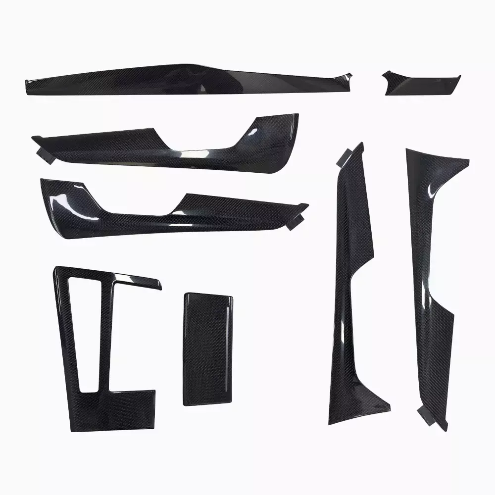 Asign Carbon Fiber Interior Trim Set 8-Piece Kit – for Audi A7/S7