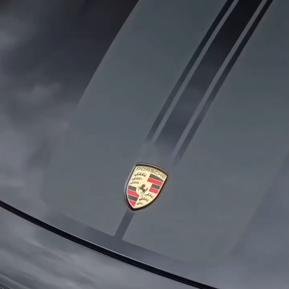 Asign Front Hood Crest Emblem for Porsche-Multiple Finishes