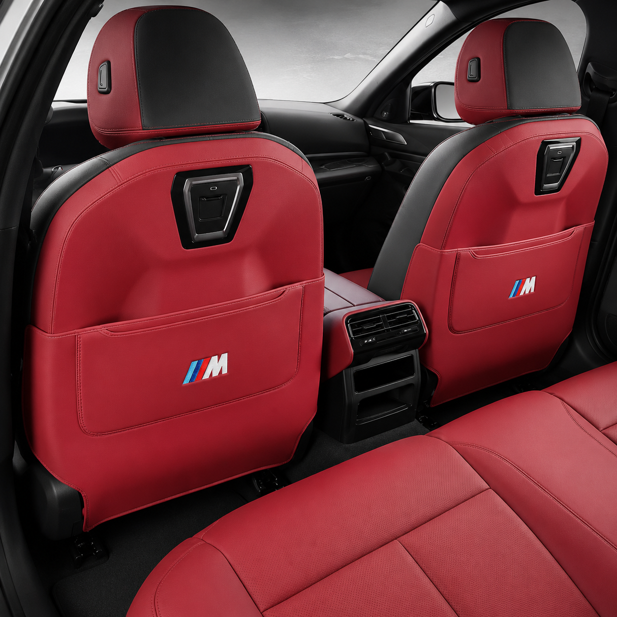 Asign Seat Back Kick Protector Pads for BMW 1 Series / 3 Series / 5 Series / 7 Series / X1 / X2 / X3 / X5 / X6 / X7 / i3 / iX3