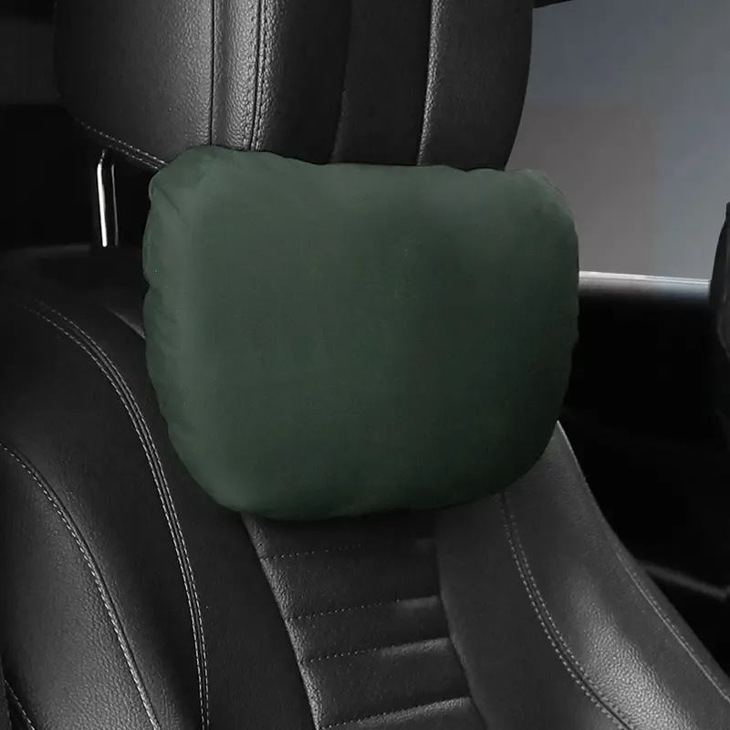 Asign Premium Suede Neck And Lumbar Support Pillow For Universal