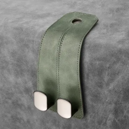 Single Asign alpine green heavy duty purse hook for Porsche models